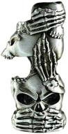 skull skeleton lighter holder standard logo