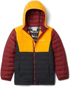 img 3 attached to 🧥 Куртка Columbia с капюшоном для зимней защиты от пыли для мальчиков: пиджаки и пальто для оптимальной защиты.