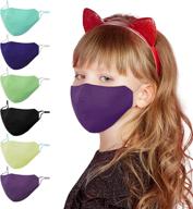 👧 adjustable kids cloth face masks: personal protective equipment for occupational health & safety логотип