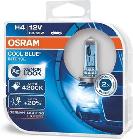 img 4 attached to 🚗 OSRAM Cool Blue Intense (CBI) лампы H4/9003 - 2 штуки в упаковке: Улучшенное освещение для вашего автомобиля