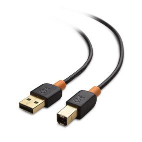 img 2 attached to 🔌 Комплект из трех кабелей Cable Matters USB/USB-принтер 6 футов - Универсальный USB A-B кабель для принтеров, MIDI-контроллеров, клавиатур и многогое другого - 6 футов.