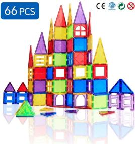 img 4 attached to 🧩 Building Brilliance: Magblock Magnetic Toys for Toddlers