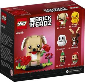 img 1 attached to BrickHeadz Valentines Puppy 40349 Pieces