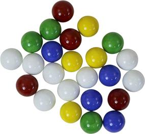 img 1 attached to Mega Marbles Set: Bulk 🔮 Assorted Collection - Unleash the Fun!