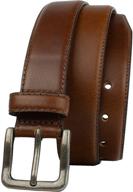 tan belt - explorer - nickel free logo