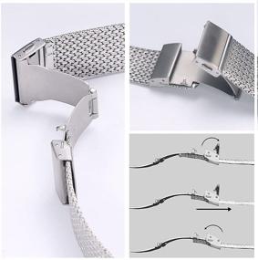 img 1 attached to Carty Stainless Steel Straps Silver