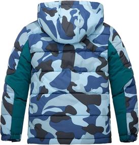 img 3 attached to 🧥 ZSHOW Quilted Boys' Clothing with Hood for Winter Puffer Protection