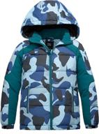 🧥 zshow quilted boys' clothing with hood for winter puffer protection logo