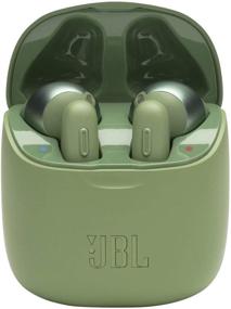 img 2 attached to 🎧 JBL TUNE 220TWS - Настоящие беспроводные наушники внутриканального типа с Bluetooth (зеленые) (восстановленные) - 19 часов аккумуляторная батарея