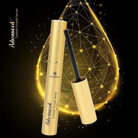 img 1 attached to 💫 Arishine Advanced Lash Serum: Boost Eyelash and Eyebrow Growth for Fuller, Thicker Lashes and Brows - 5ml