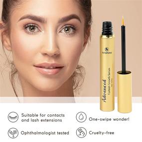 img 3 attached to 💫 Arishine Advanced Lash Serum: Boost Eyelash and Eyebrow Growth for Fuller, Thicker Lashes and Brows - 5ml