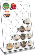 ☕ organize your coffee station with our clear acrylic coffee pod holder for 24 k-cups логотип