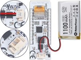 img 2 attached to 📡 MakerFocus ESP8266 OLED WiFi Development Board - 0.91 дюйма ESP8266 OLED дисплей с чипом CP2102, поддержка Arduino IDE, совместимость с ESP8266 NodeMCU LUA