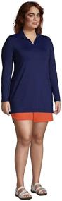 img 2 attached to Lands End Quarter Cover Up Regular Women's Clothing for Swimsuits & Cover Ups