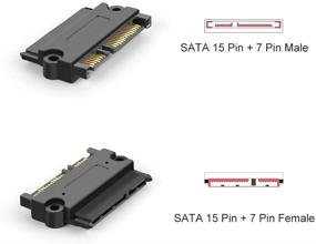 img 3 attached to 🔌 CableCreation 2 шт. Адаптеры Мужской к Женскому Переходнику: Эффективное Решение для Подключения