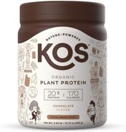 kos organic protein powder chocolate logo
