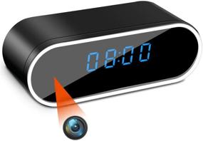 img 4 attached to 🕵️ Hiding in Plain Sight: HD 1080P WiFi Camera Alarm Clock with Night Vision and Motion Detection – Ultimate Home Office Security