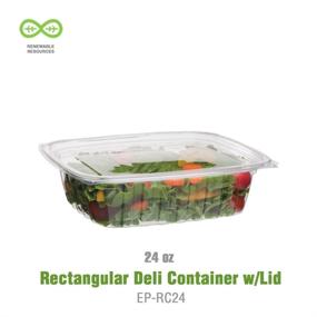 img 3 attached to 🌱 Renewable Compostable Rectangular Container - Eco-Friendly Product