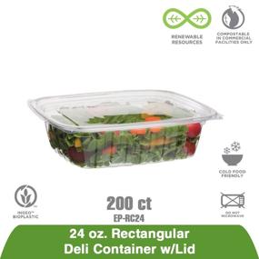 img 2 attached to 🌱 Renewable Compostable Rectangular Container - Eco-Friendly Product