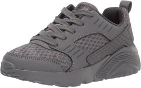 img 4 attached to Skechers Kids Boys Sneaker Charcoal
