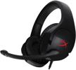 🎧 hyperx cloud stinger gaming headset - lightweight design - flip to mute mic - memory foam ear pads - built-in volume controls - compatible with pc, ps4, ps4 pro, xbox one, xbox one s (renewed) logo