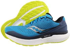 img 4 attached to Saucony S20595 40 Triumph Running Charcoal Men's Shoes in Athletic