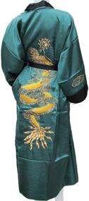 img 3 attached to 🐉 Stunning Thai Dragon Kimono: Reversible Green for Vibrant Style