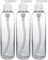 bottles bpa free: clear refillable containers for crystal-clear storage logo