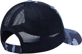 img 1 attached to 🎣 BASSDASH Altimate Fishing Hat: Adjustable Baseball Trucker Cap for Men and Women with Mesh Back