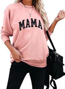 img 3 attached to LEEDYA Womens Graphic Sweatshirt Crewneck Outdoor Recreation in Hiking & Outdoor Recreation Clothing