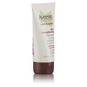 img 2 attached to Aveeno Positively Ageless Skin Strengthening Hand Cream - Nourishing, 2.7 Oz (Pack of 2) - For Dry Skin