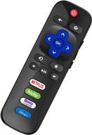 yosun rc280 universal remote for tcl roku tv remote, compatible with all tcl roku smart 4k hd led tv, including shortcut buttons logo