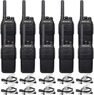 🔊 retevis rt28 walkie talkies for adults long range, rechargeable two way radios - military grade portable, hands free 2 way radio with earpiece, ideal for worker school security restaurant (10 pack) logo