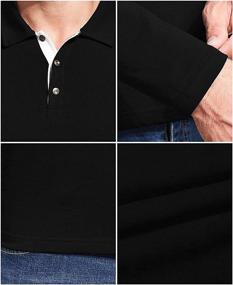 img 1 attached to KUYIGO Sleeve Shirts Casual Cotton Men's Clothing and Shirts