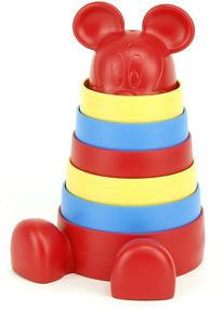 img 4 attached to 🐭 Green Toys Disney Baby Exclusive - Mickey Mouse Stacker: An Eco-Friendly and Fun Toy for Little Ones