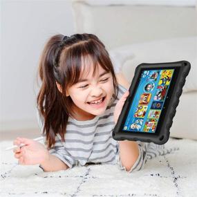 img 3 attached to 📱 DiHines 8/8 Plus Tablet Case Cover for 10th Generation Tablet - 2020 Release (Black)