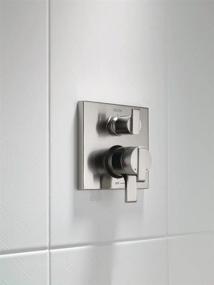 img 3 attached to 🚿 Enhance Your Bathroom with the Delta Faucet Ara 17 Series Dual-Function Shower Handle Valve Trim Kit - Stainless T27867-SS