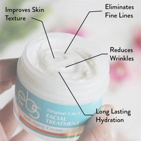img 3 attached to 🌟 eb5 Intense Moisture Anti-Aging Face Cream: Retinol-Powered, Wrinkle-Reducing, Paraben-Free & Vegan Moisturizer (4 ounces)