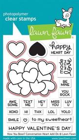 img 3 attached to 📸 Lawn Fawn LF1553: Conversation Heart Scrapbooking & Stamping Kit - An Endearing Way to Capture Memories