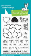 📸 lawn fawn lf1553: conversation heart scrapbooking & stamping kit - an endearing way to capture memories logo