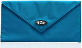 img 4 attached to Big Skinny Slimvelope Tri Fold Checkbook Women's Handbags & Wallets for Wallets