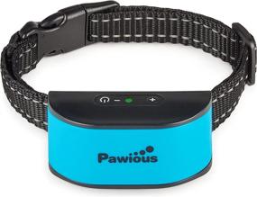 img 4 attached to No Shock Bark Collar for Small and Medium Dogs - Rechargeable, Humane Anti Barking Collar with 4 Color Faceplates, Harmless Prong-Free Design, Sound, Vibration, 7 Sensitivity Levels