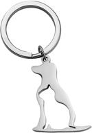 🐾 pet lover's jewelry: dog cat necklace keychain pendant for animal enthusiasts logo