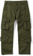 mesinsefra cargo pants adjustable pocket boys' clothing for pants logo