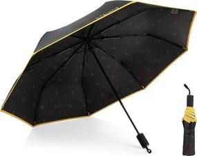 img 4 attached to Windproof Umbrellas Compact Lightweight Umbrella