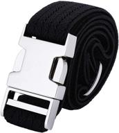 toddler elastic adjustable stretch welrog boys' accessories and belts logo