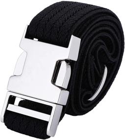 img 4 attached to Toddler Elastic Adjustable Stretch WELROG Boys' Accessories and Belts