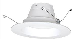 img 1 attached to Satco S9312 5-inch/6-inch 💡 LED Recessed Downlight Retrofits, White