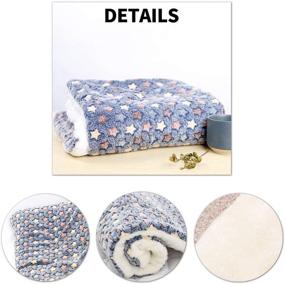 img 2 attached to 🐹 2-Pack of Square Plush Guinea Pig Pillows, Cozy Hamsters, Sugar Gliders, Hedgehogs Sleep Bed, Rabbit Cage Accessories Mat