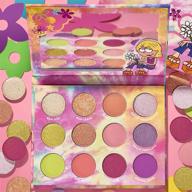 палитра коллекции lizzie mcguire от colourpop логотип